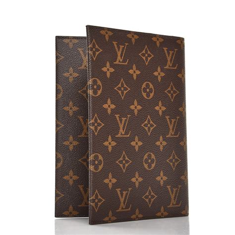 LOUIS VUITTON Monogram Couverture Carnet GM.